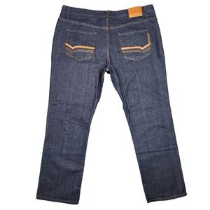 Y2k Parish Nation Denim Jeans Mens 44 Embroidered Grunge Hiphop Streetstyle Punk